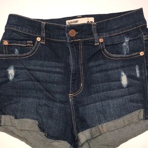 SOLD NWOT garage retro high waisted denim shorts
